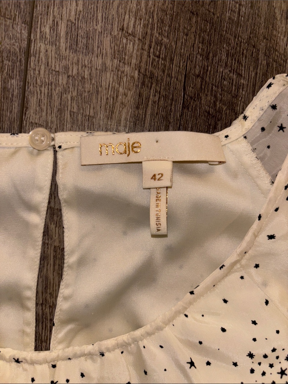 Maje Asymmetrical Ruffle Dress - Picture 4 of 5